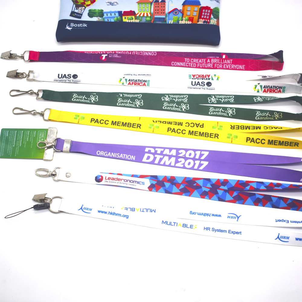 Ribbon Custom New Fashional Unique Digital Camera Neck Material Polyester Face Masking Lanyard
