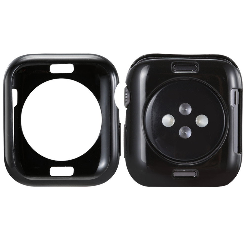 Мягкий силиконовый чехол карамельного цвета для Apple Watch 6 SE 5 4 3 2 1 42 мм 38 мм, защитный чехол для iWatch 4 5 6 3 2 40 мм 44 мм, бампер