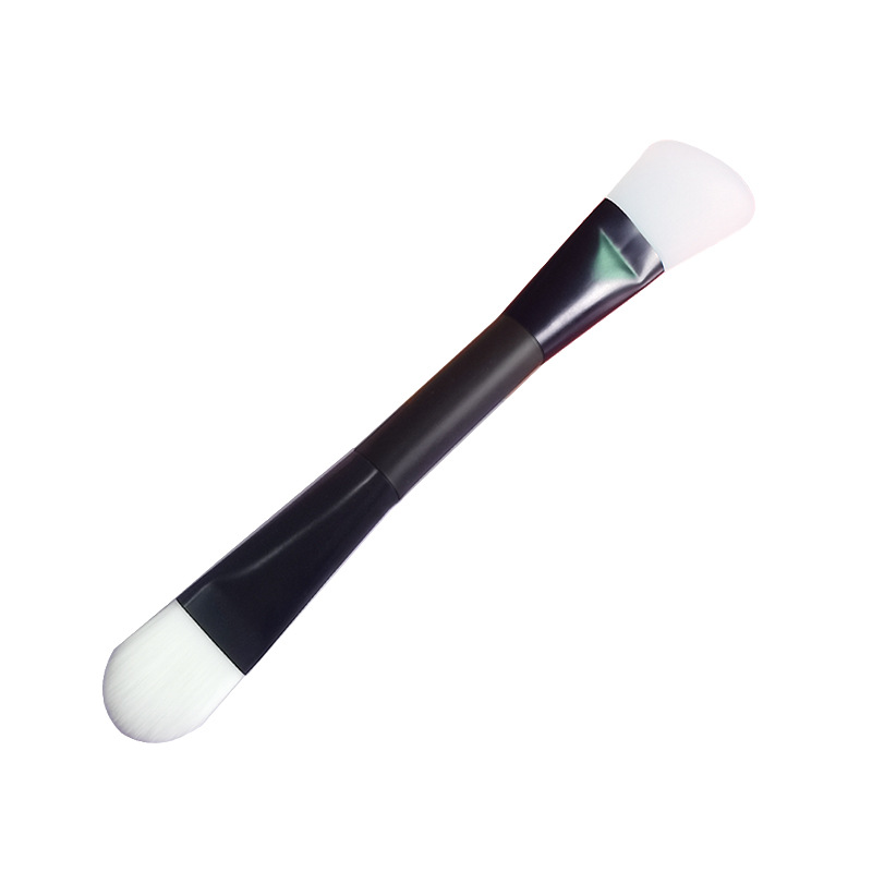Custom Double Head Small Diy Silicone Clay Beauty Facial Face Mask Brush