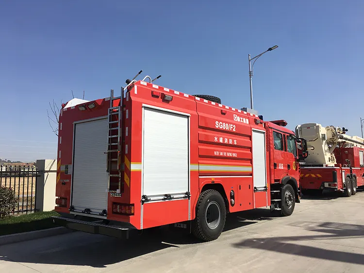 Emergency Rescue Fire Truck XCMG Official SG80F2 Emergency Rescue Fire Fighting Water Truck For Sale