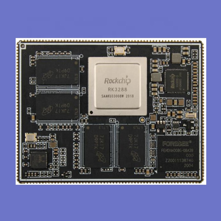 IDO-SOM3828 RK3288 2 Гб DDR4 8 Гб памяти на носителе EMMC Ubuntu (убу́нту-операционная система Debian Android 7,1 8,1 9,0 системы Quad core RK3288 материнская плата для интеллигентая (ый) POS