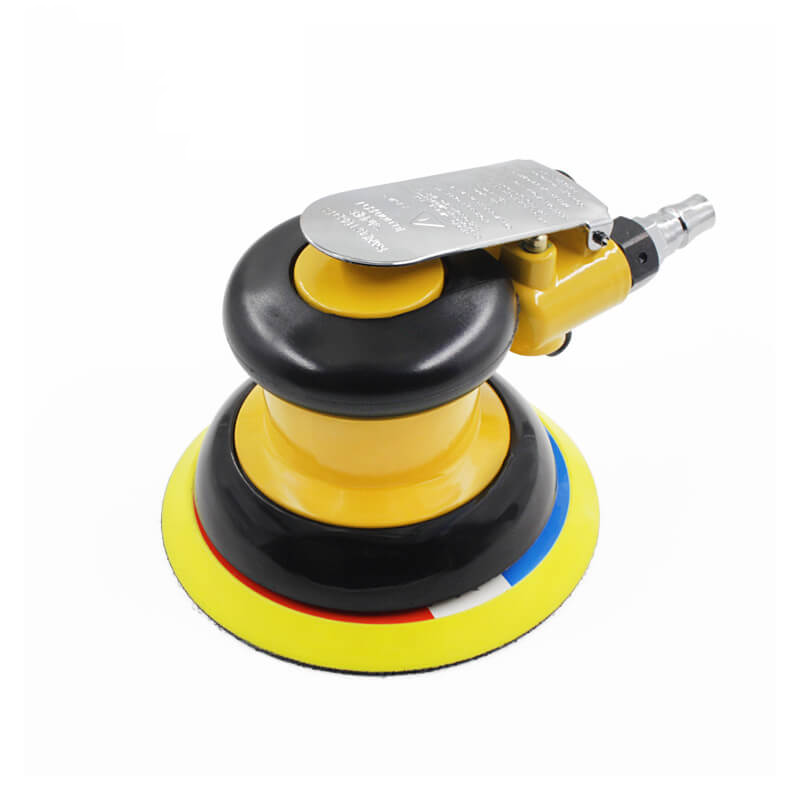 5 Inch Pneumatic Tools Air Sander with Vacuum Pneumatic Sander Polisher Sanding Disc Car Metal Polishing
