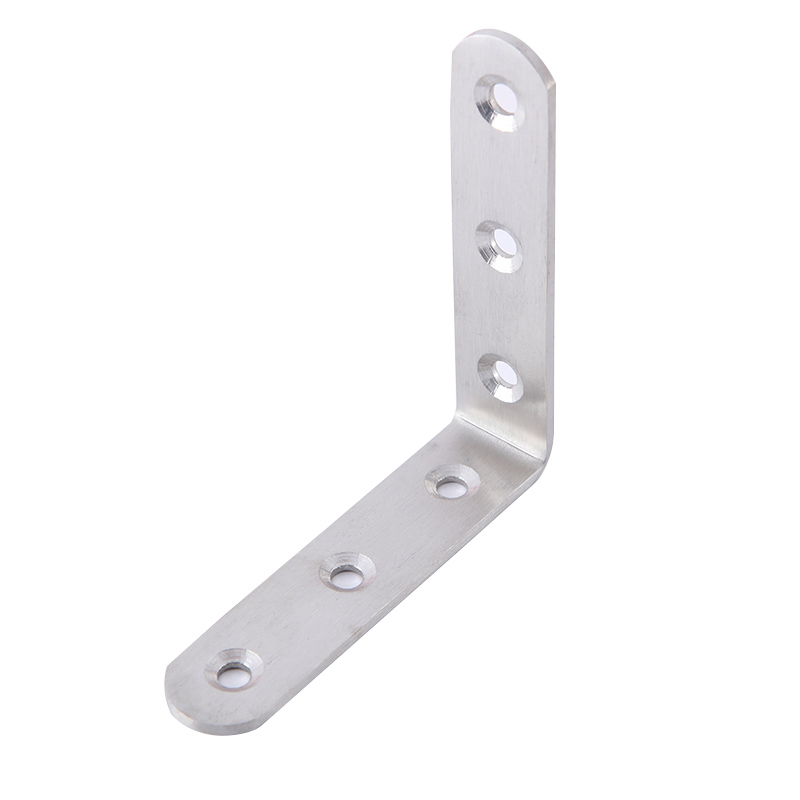 Furniture hardware 100x100mm stainless steel cabinet shelf bracket support corner code