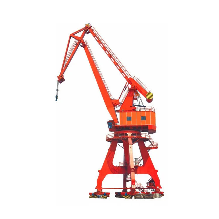 Shipyard Portal Harbour Crane with Grab Bucket