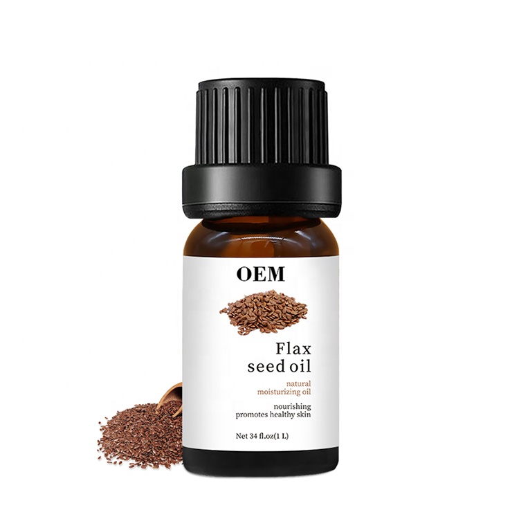 OEM Высокое качество оптом 100% холодное прессование omega3 органическое масло семян льна
