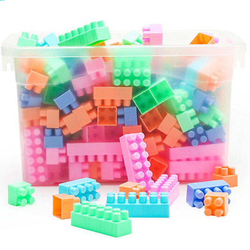 1-2 крупные частицы DIY строительные блоки собранные игрушки