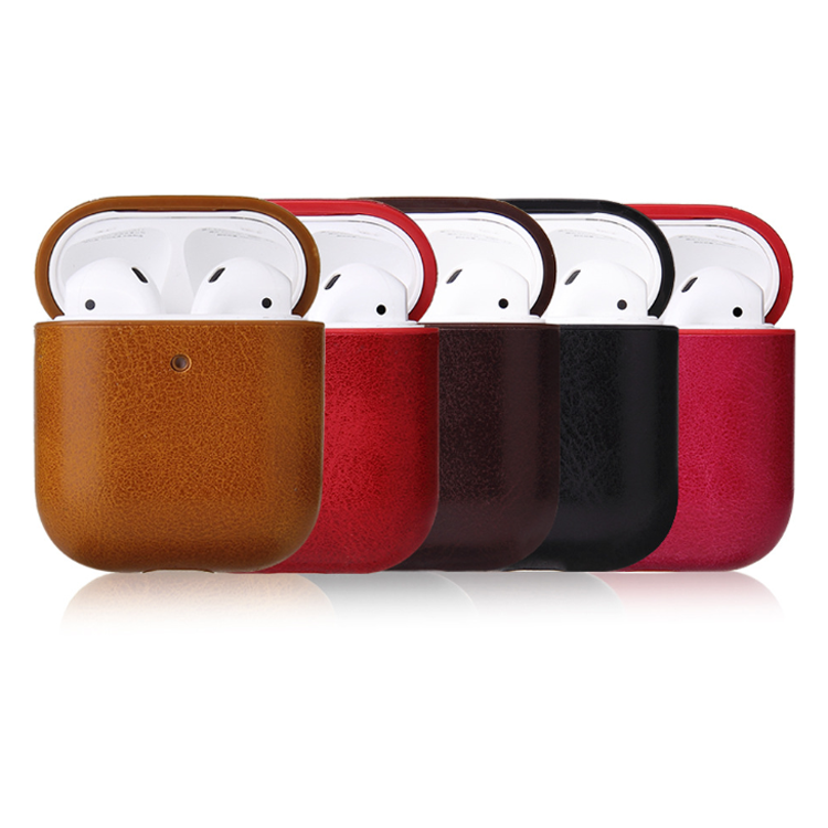 Анти-потеря Модный чехол для беспроводных наушников чехол для airpods pu беспроводные наушники сумка