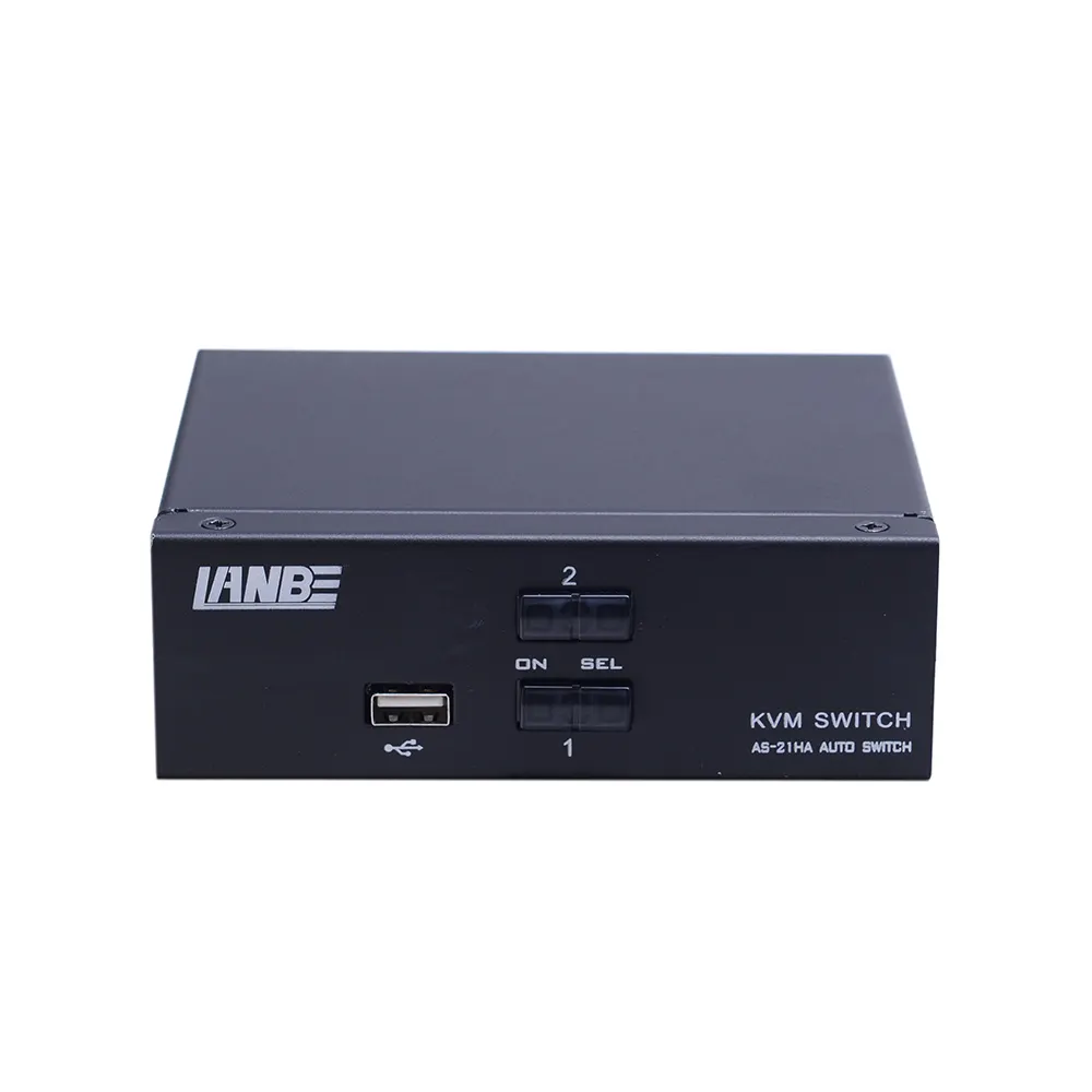 Auto-scan Functions 4K 30HZ Resolution Support 2 Port HDMI KVM Switch With Audio