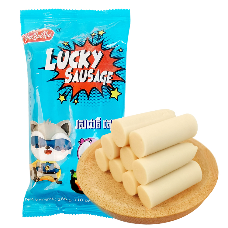 Chinese delicious Halal food snacks sandwich partner surimi fish flavor chicken ham sausage