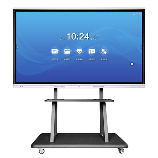 65 дюймов Многофункциональный smart board 4 к инфракрасный сенсорный экран Интерактивная цифровая Конференция доска с оконные рамы и android