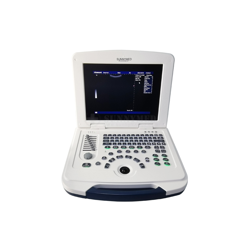 SY-A007B Hot Sale Diagnostic Equipment 2D USG Machine Black White Portable Ultrasound Scanner with Aluminum Case