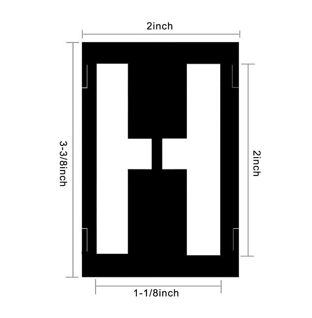 138PCS Letter Stencils Set Plastic Alphabet Number and Symbol Interlocking Stencils Reusable Painting Stencils
