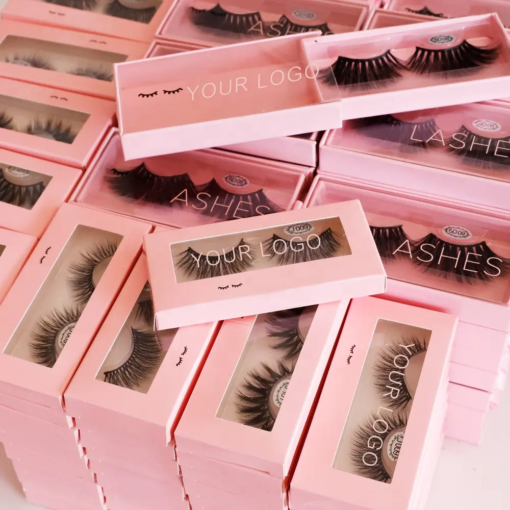 Factory wholesale price OEM 3d faux mink lashes and craft silk lashes 5d synthetic eyelashes free eyelash samples