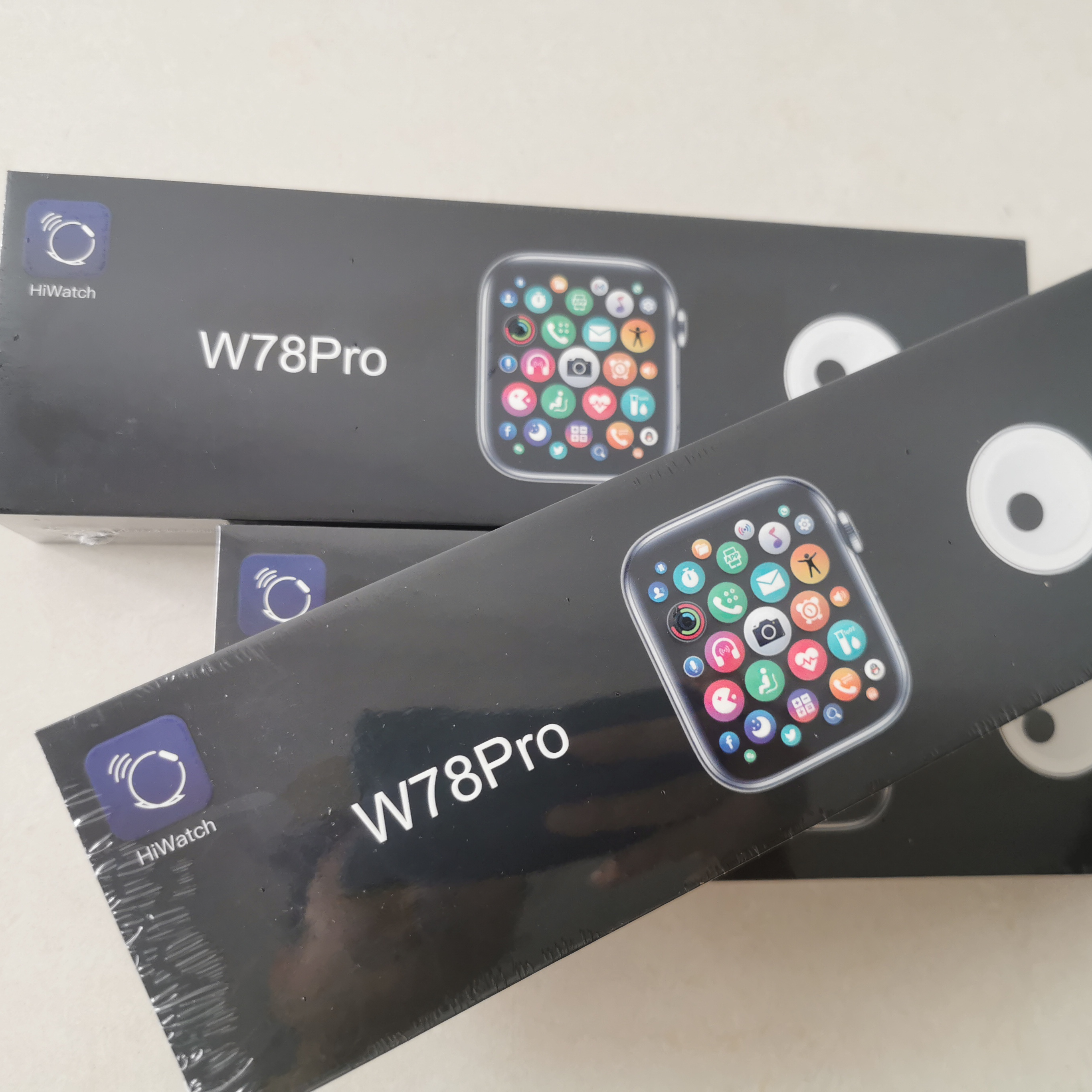 New Top Sell Factory Series 7 Smartwatch W78 Pro 1.75 Inch Full Touch Screen W78pro Smart Watch Series 7