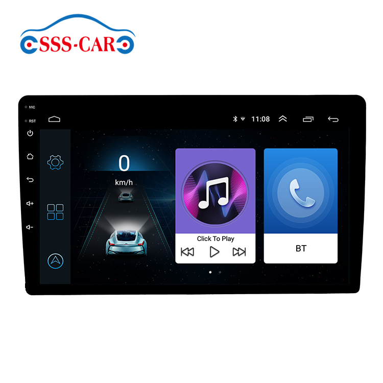 Автомобильный мультимедийный DVD-плеер 7 ''/9''/10,1 ''с GPS, Wi-Fi, Android-экраном, 2 din, автомагнитола