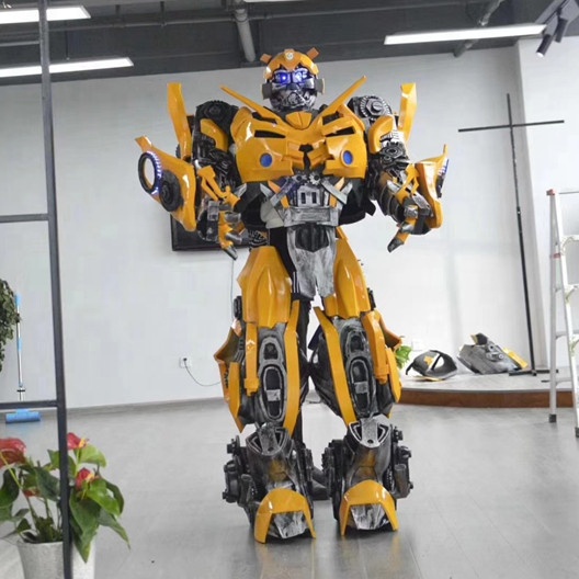 HI взрослый робот трансформатор с голосовым преобразованием, костюм Optimus Prime, рождественский костюм для вечеринки, Косплея
