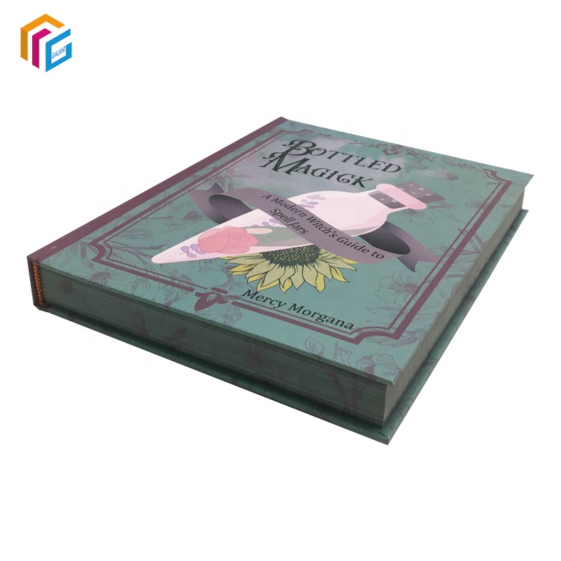 Custom Designed Print Case Bound Books Journal Full Color Cheap Custom Hardcover Book Printing