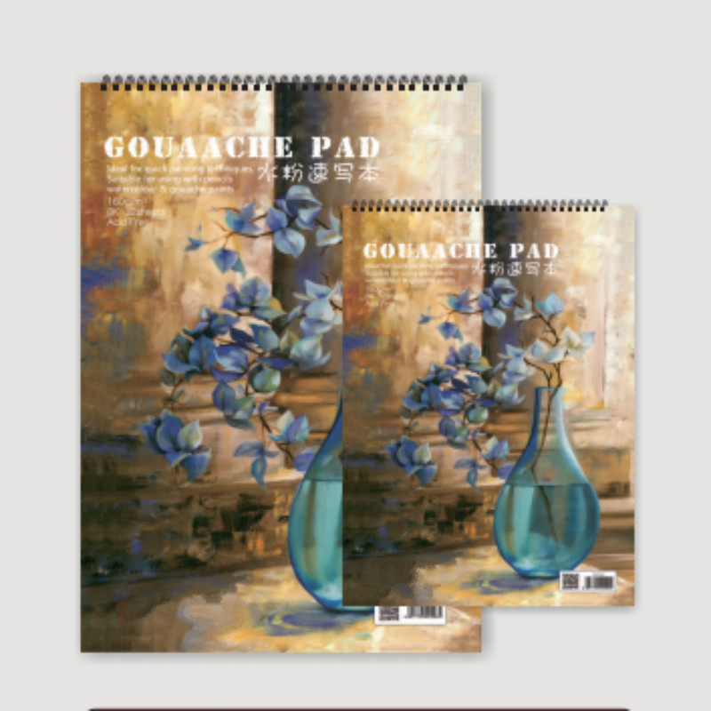 160 г gouache pad 8K 16K