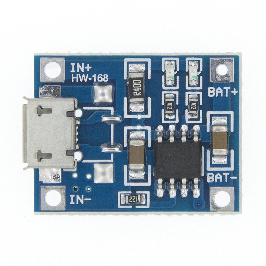 ZJI TP4056 двухканальная видеокамера с защитой функции 5V 1A Micro USB 18650 литиевая батарея зарядная плата для зарядки