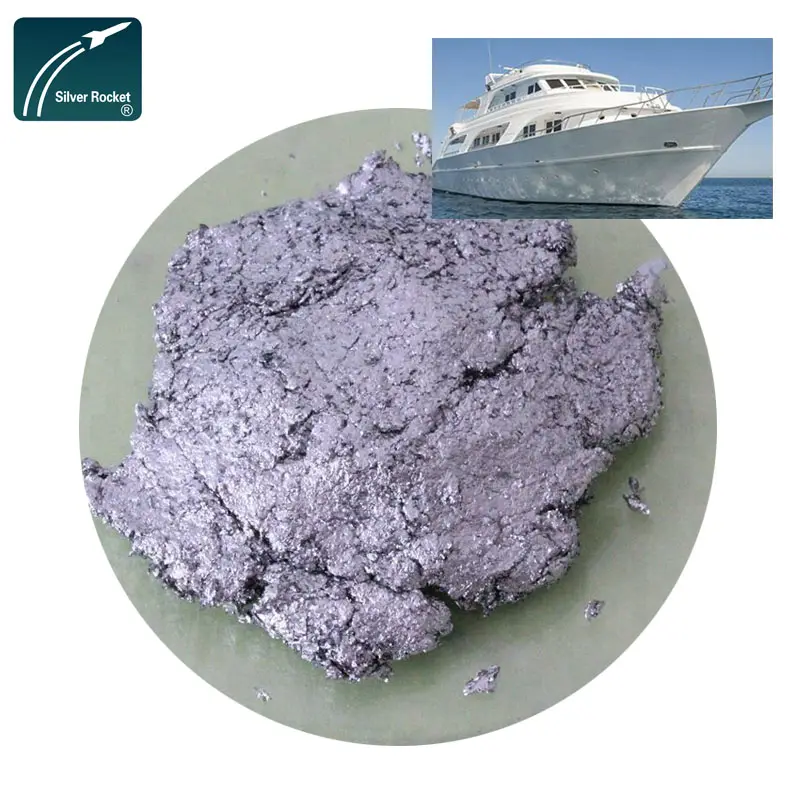 epoxy polyester electrostatic powder coating for boat use aluminum paste