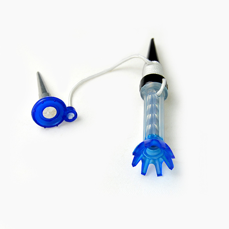 New type of golf tee plastic plastic tee holder magnetic training tee holder