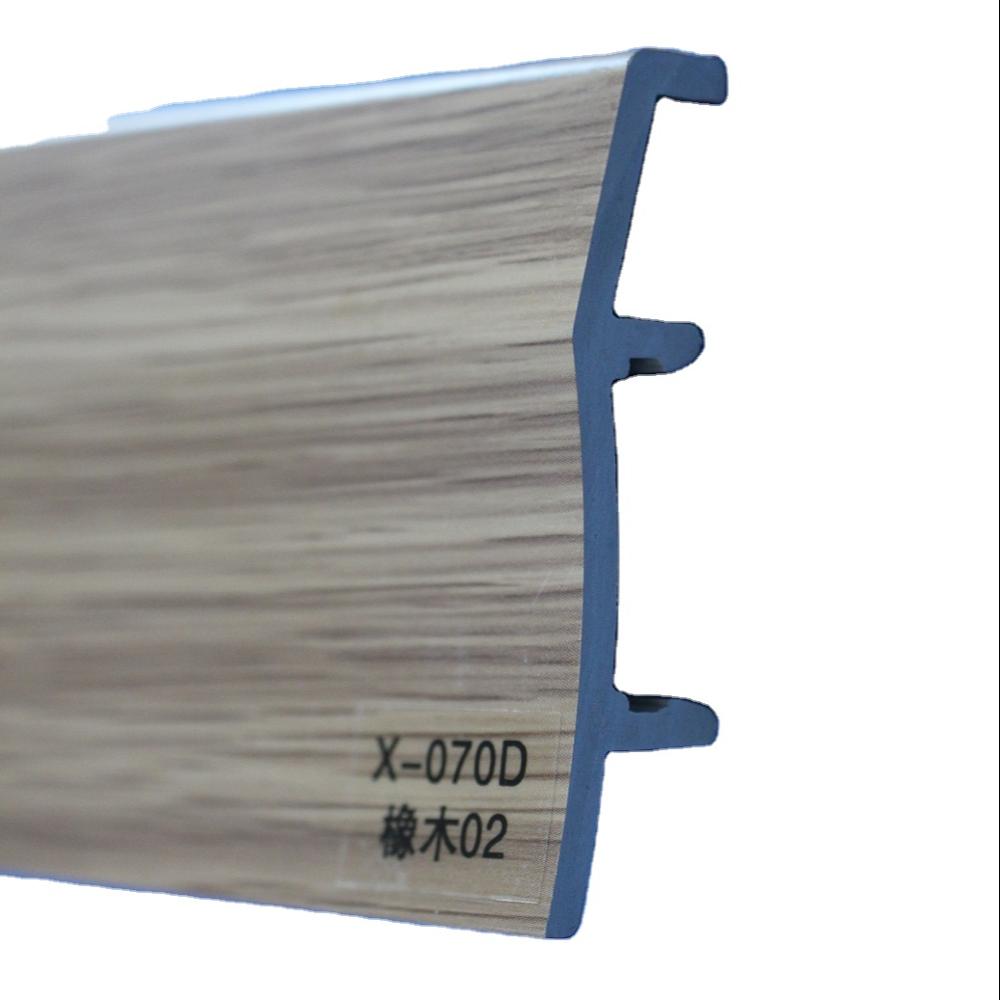 Hot Sales hardwood composite decking wpc PVC Rubber Engineered Flooring Skirting