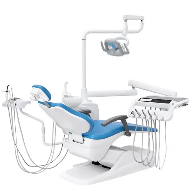 Great Factory Wholesale Price Dental Chairs Dental Equipments Full Set Spare Parts Portable Dental Chair Unit