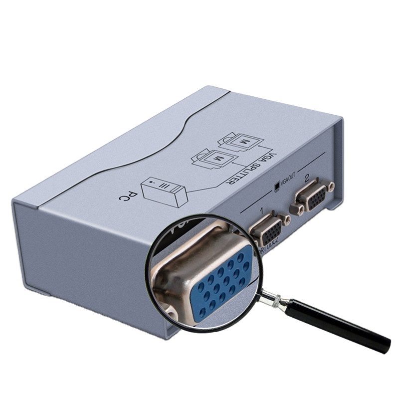 Dtech catv игровой монитор аудио система 500HMZ VGA сплиттер 1*2