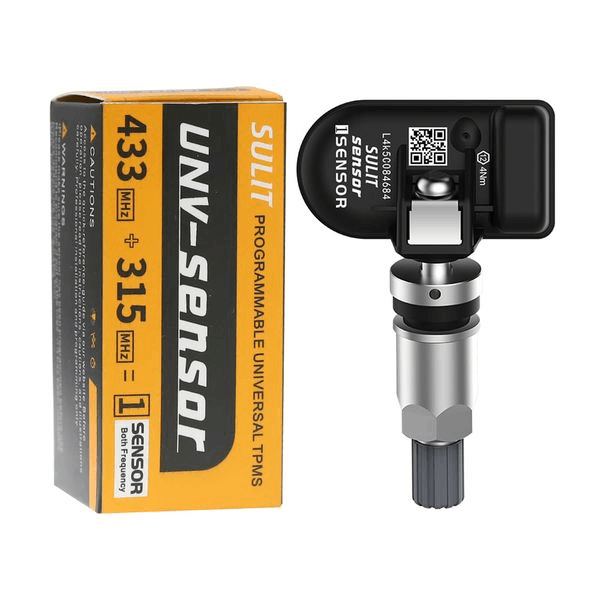 Universal TPMS Sensor CGSULIT TS01 433&315MHz 2in1 support replace 2500+ Original Car B/M/W TPMS Sensor x4 PCS