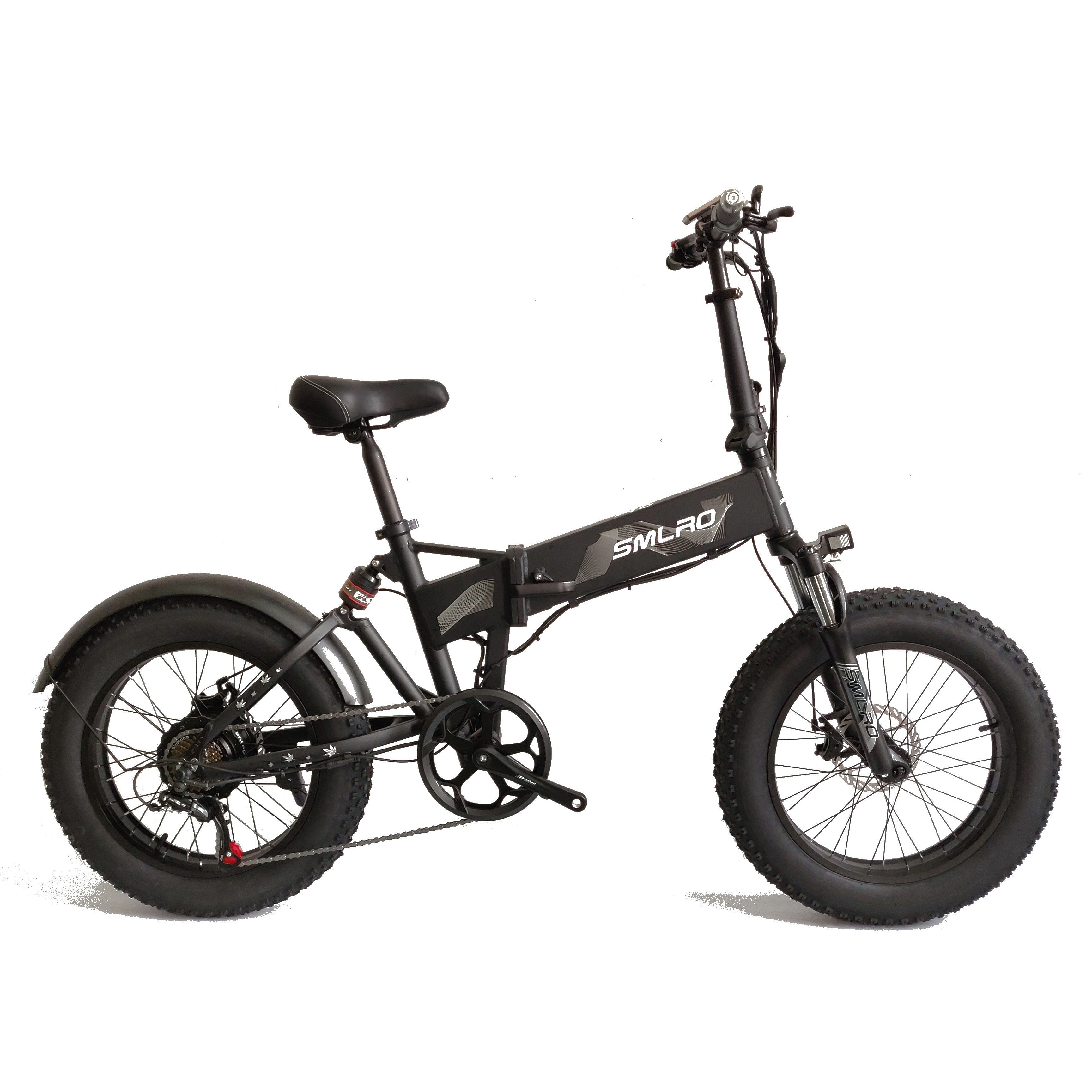 20 Дюймов 48 в 500 Вт складной жир ebike с 10AH литиевая батарея