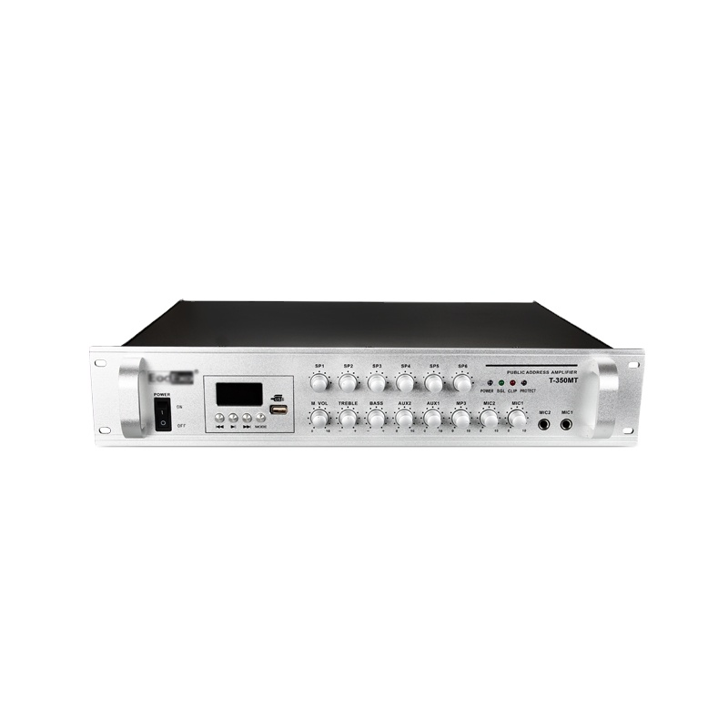 T-100MT 100W-700W Bluetooth усилитель фон SoundSystem USB Аудио Amp 6 зон усилитель, работающий на основании технологии "блютус"