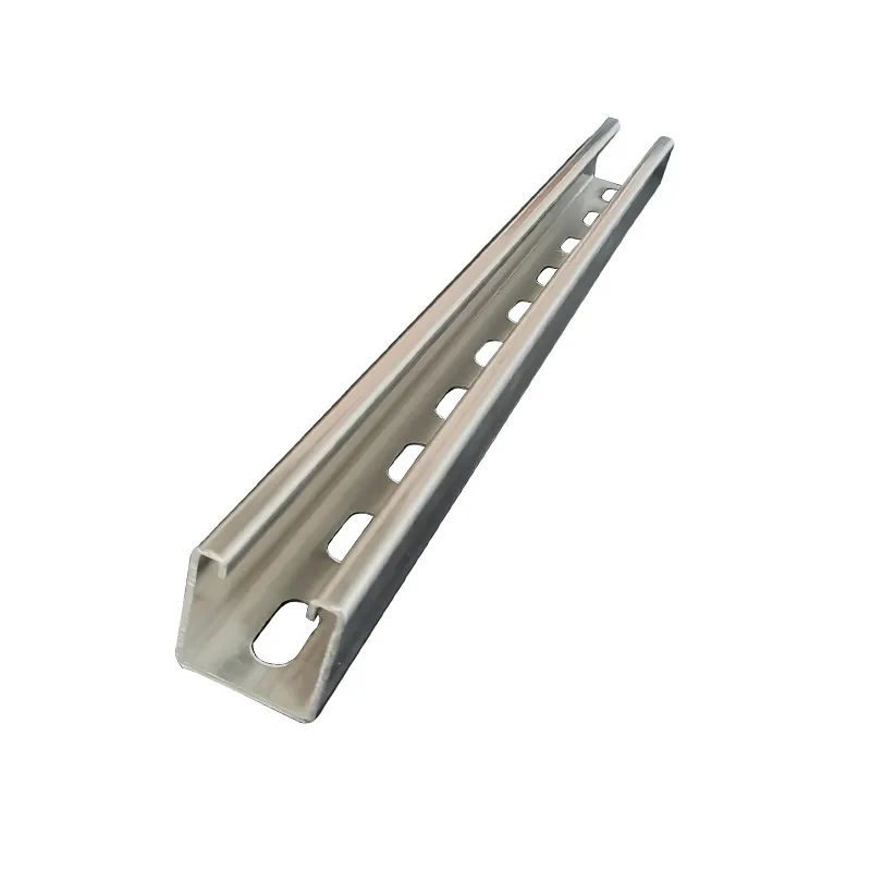 High Quality Customized Single Strut Channel Stainless Steel 304 Ss316 Unistrut