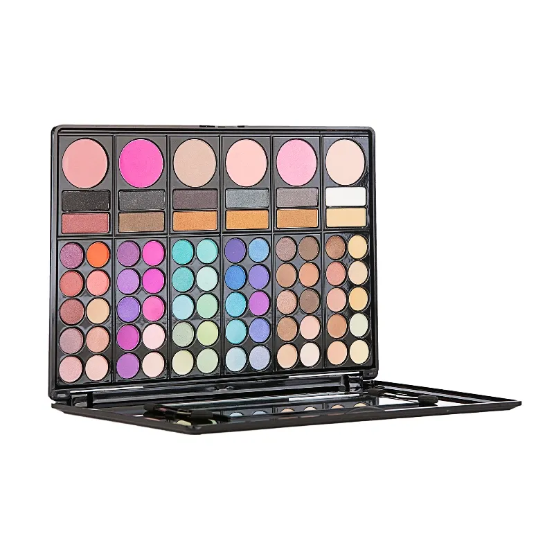 Professinal MakeUp Kits 78 Color Eyeshadow Blusher Lipgloss combined waterproof private lable make up palette