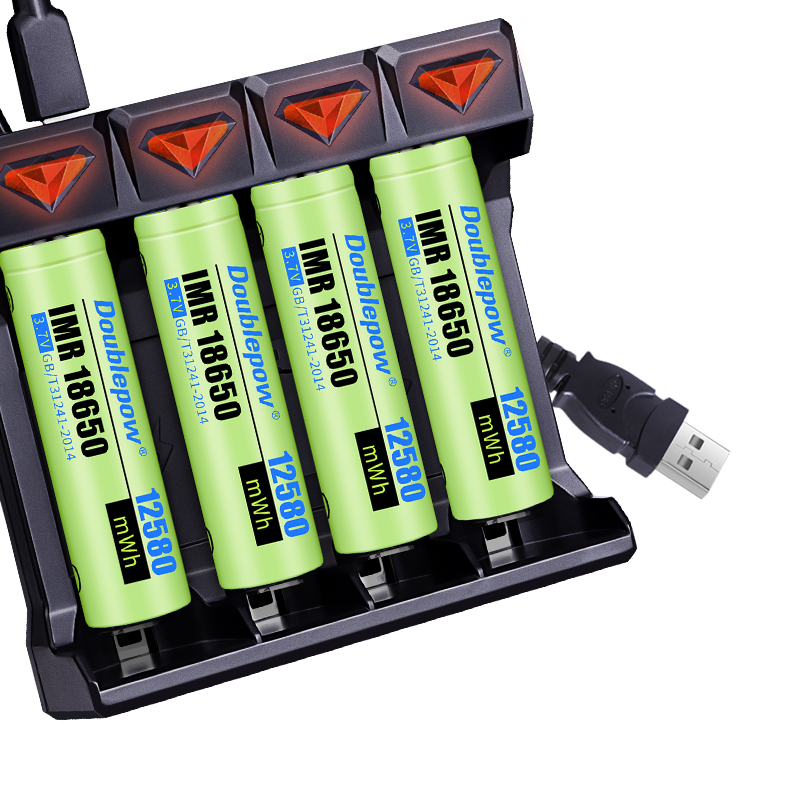 High Quality 18650 14500 10440 Battery Charger Fast Charging For Led Flashlight Rechargeable Li-ion Batteries