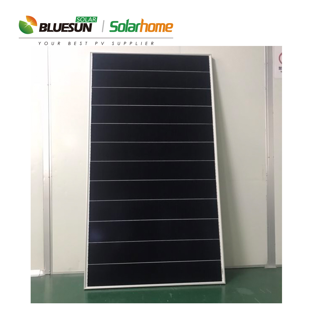 Bluesun Bifacial Mono Solar Energy Panel Paneles Solares 500W 550W 600W Solar Panel Factory Price