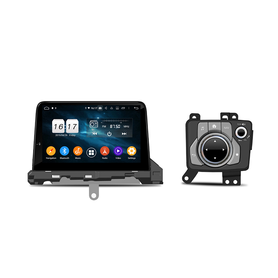 KD-9087 octa core android 9,0 автомобильный dvd-плеер для mazda6 /Atenza 2019 с 64 Гб ПЗУ сенсорный экран зеркальная ссылка dsp автомобильная аудиосистема