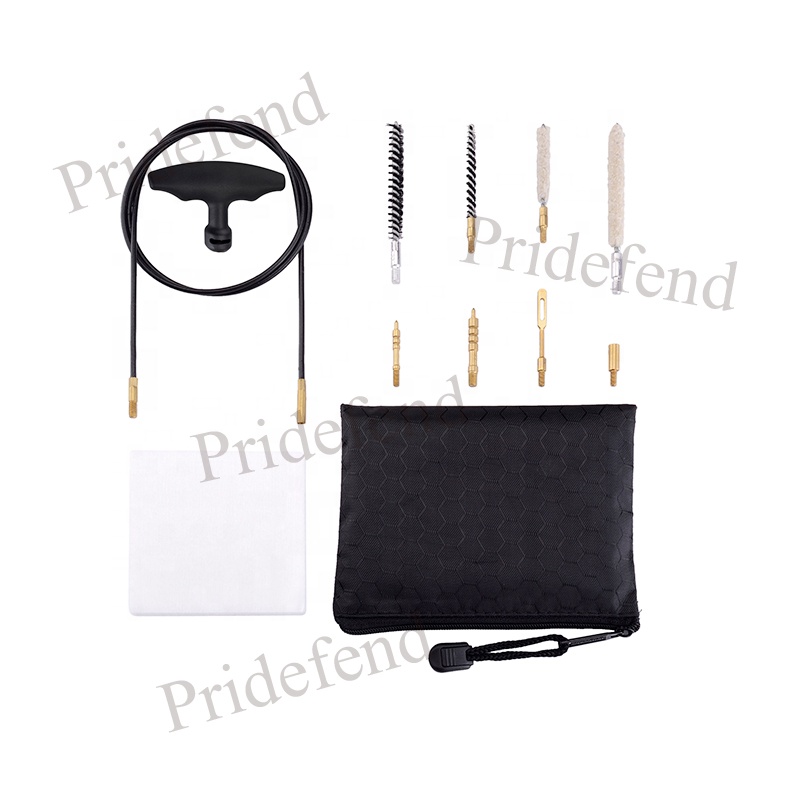 Cleaning Kit .177 Cal & .22 Cal with Cotton Mop Nylon Brushes Flex Cable