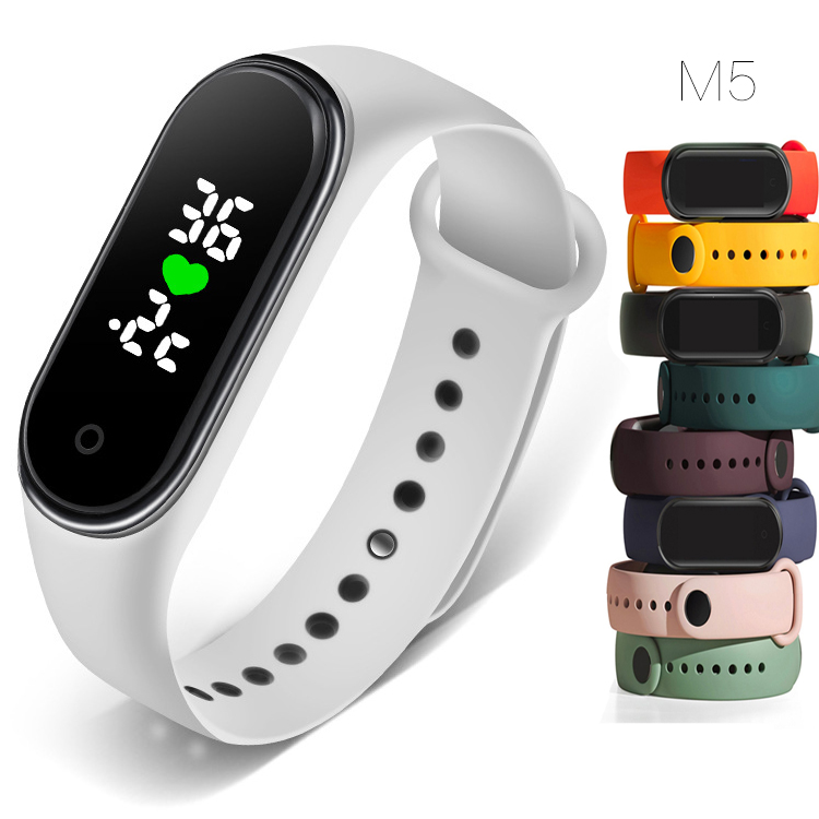 Innoliance M5 трекер спортивный браслет оптом Montre браслет Colores браслет часы, наручные часы с механизмом, часы смарт-браслет