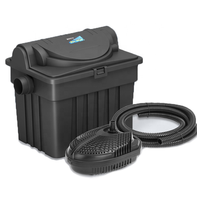 Latest Gardening biochemical filter Aquariums equipments water filter machine with UV lamp YT-6000