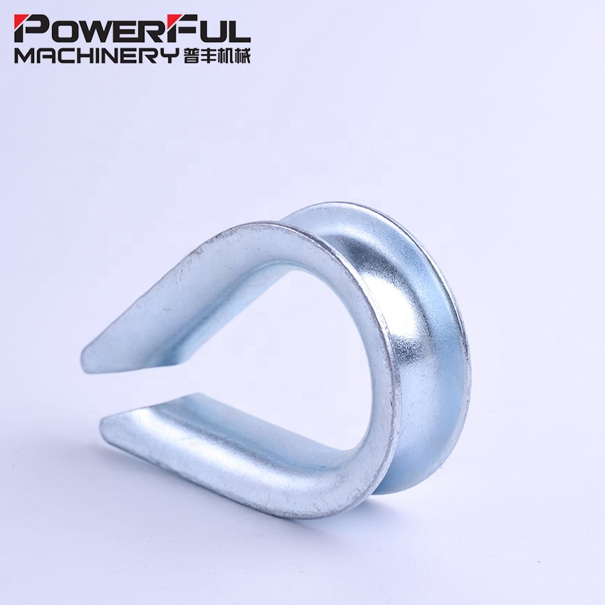 European Type DIN6899A Wire Rope Cable Thimble