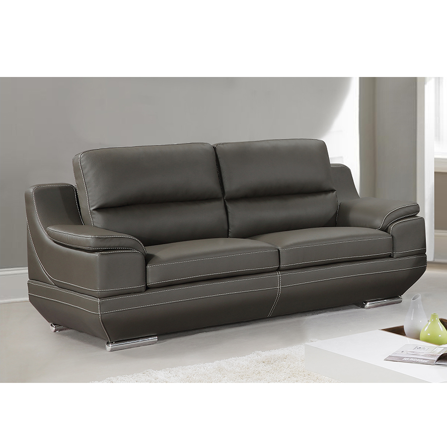 Высококачественный современный кожаный диван chesterfield loveseat, 3 комплекта мебели для гостиной