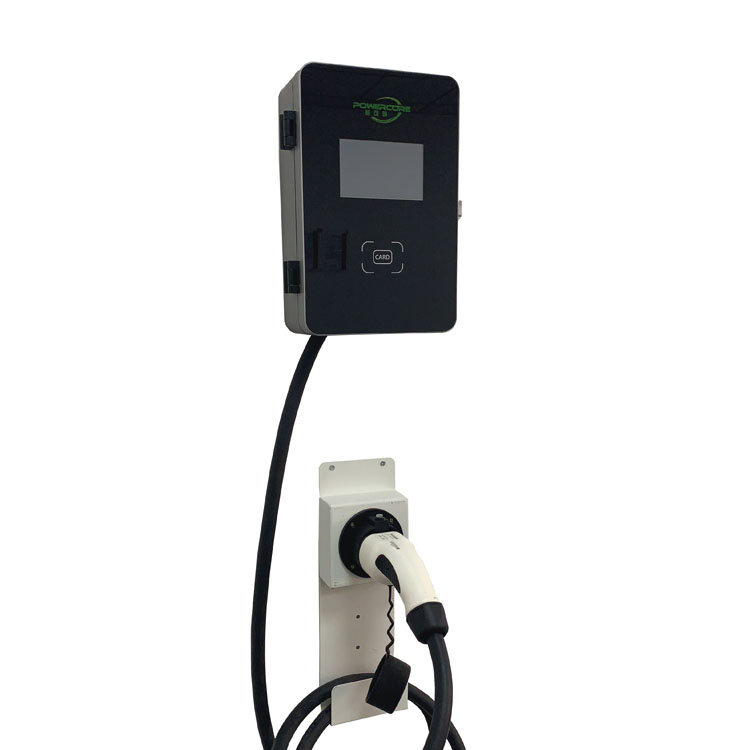 32A электрических транспортных средств wallbox настенный Type2/1 с OCPP