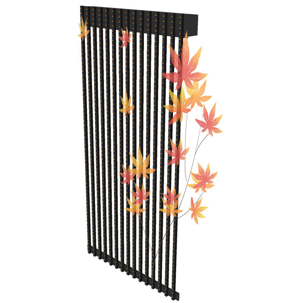 IP65 media facade for sale advertising LED video curtain display screen