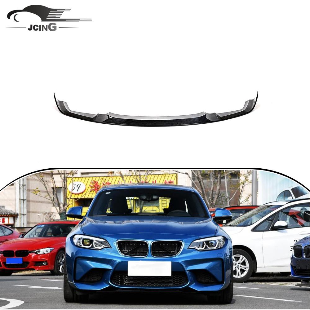 Разветвитель переднего бампера из углеродного волокна F87 M2 для BMW F87 M2 Coupe 2016 - 2019