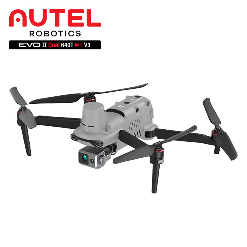 Autel Robotics EVO 2 II двойной 640T RTK V3 Квадрокоптер коммерческий 10 км дальний Радиоуправляемый БПЛА наблюдение Дрон тепловая камера 4K Дрон