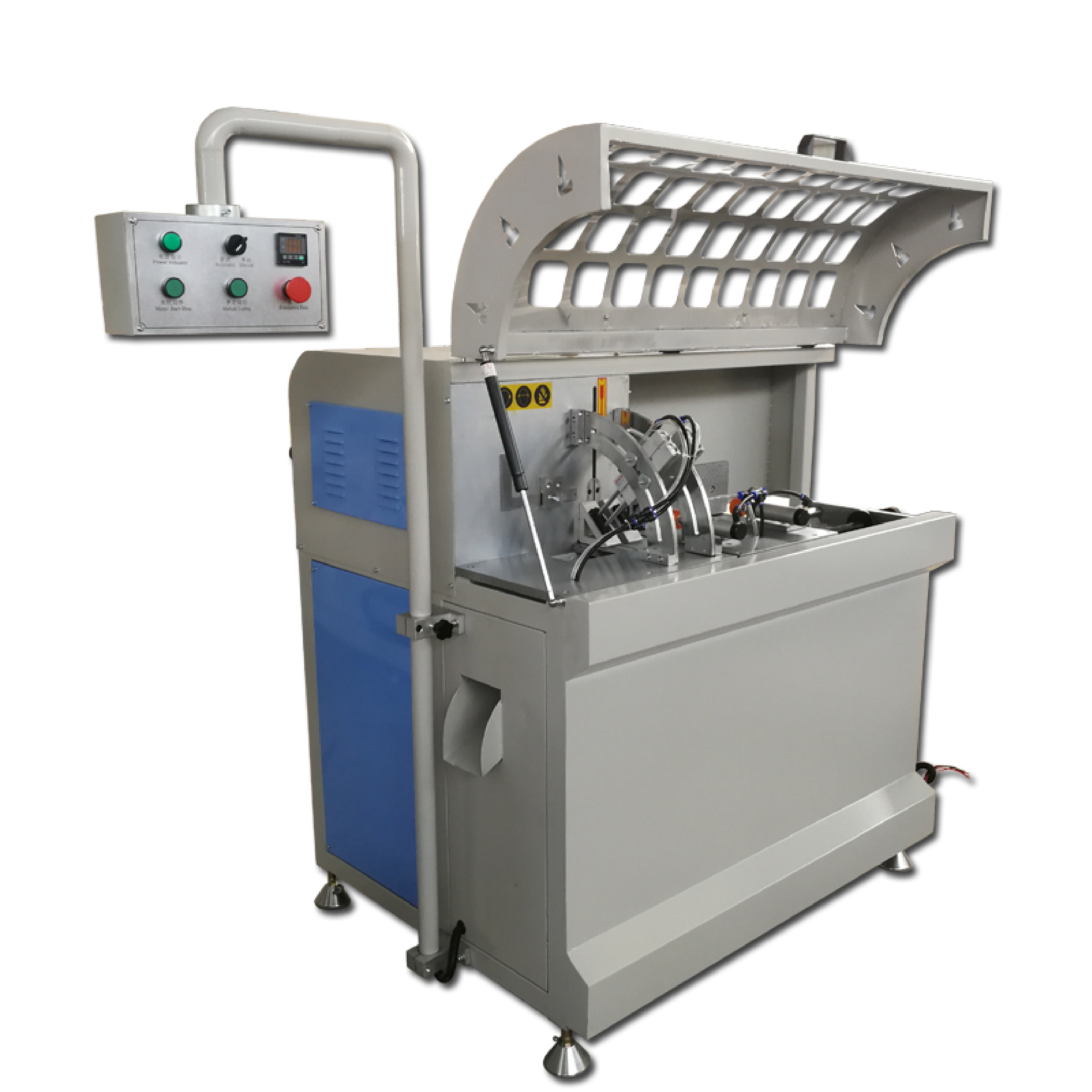 Angle saw for machine and equipment of bridge broken aluminum doors and windows