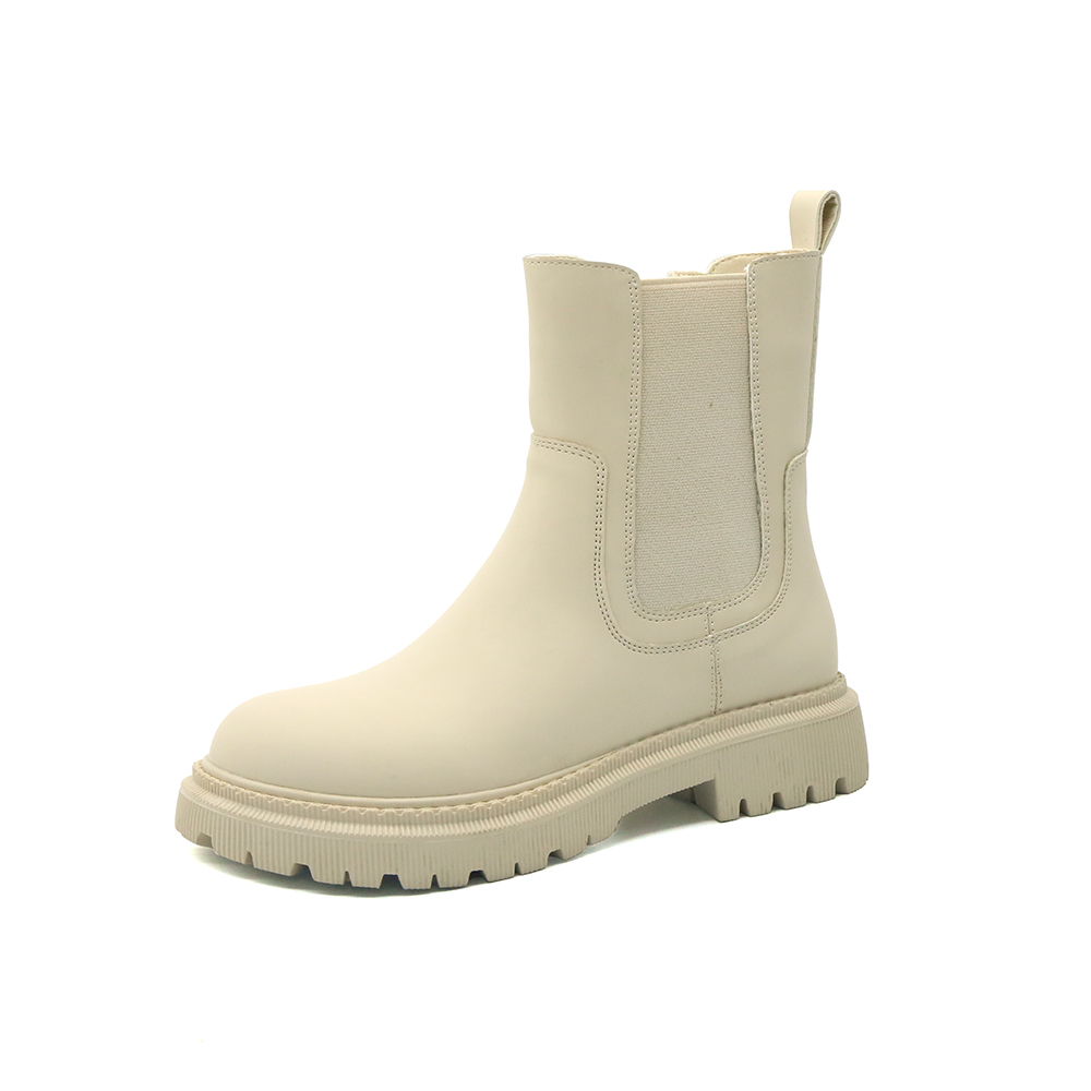 Wholesale High Quality Fashion Side Zipper Anti-slippery PU Hard Sole Kids Girls Boots