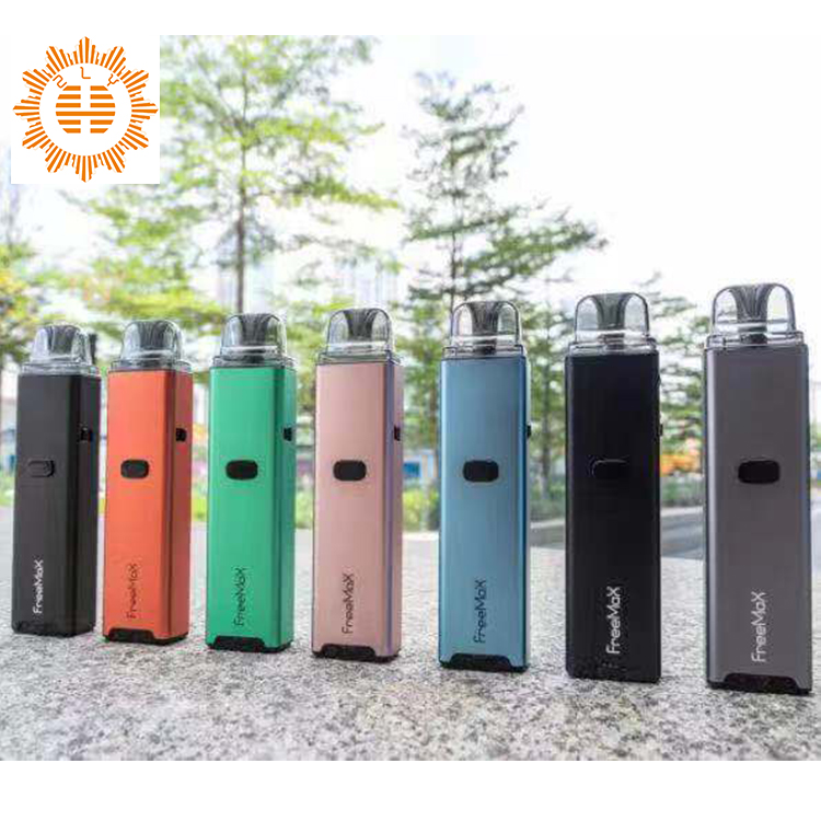 Top filling e-cigarette refillable 3ml pod system vape Amber oil-filled small smoke electronic cigarette