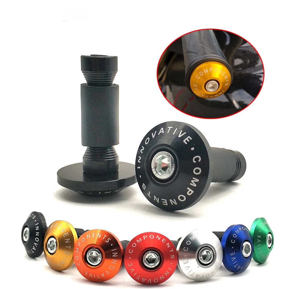 Motorcycle Handlebar End Anti Vibration Silder end plug handlebar for Yamaha Kawasaki Honda KTM Dirt Bike