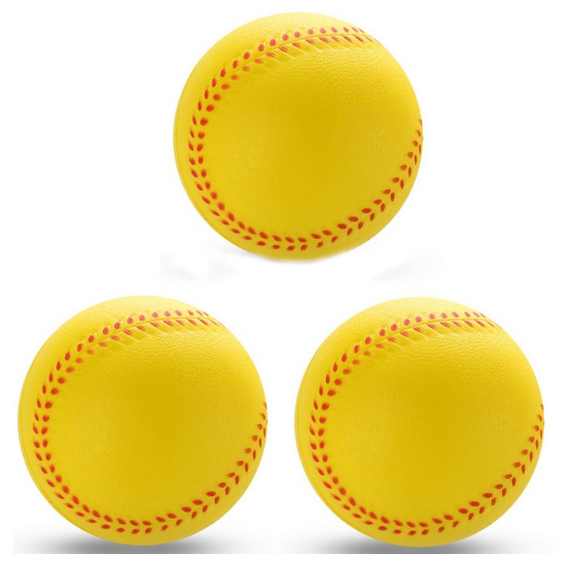 Outdoor Team Sports Training 9 Inch 11 Inch PU Foam Baseball Soft Training Ball Baseballs